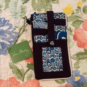 Vera Bradley Blue Floral Wallet